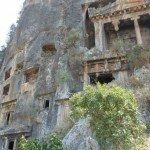 rock tombs in Fethiye