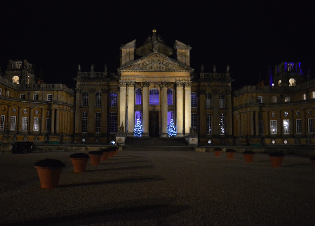 Blenheim Palace Xmas Lights