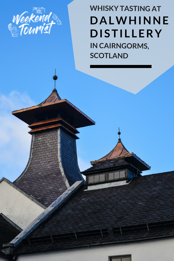 Whisky tasting at Dalwhinnie Distillery in Caringorms, Scotland