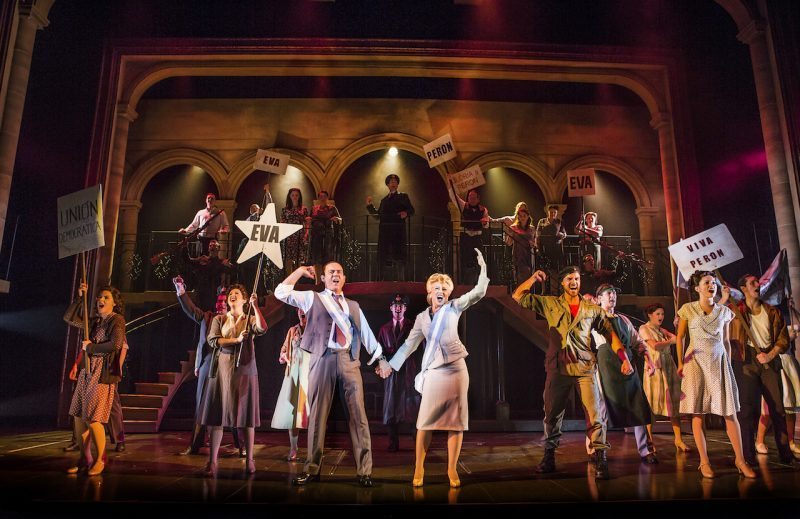 Evita at the New Theatre, Oxford