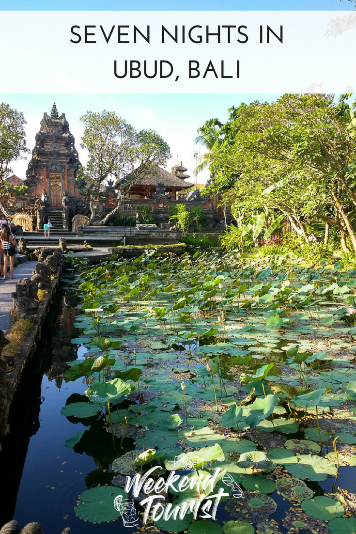 Here's your ultimate guide to seven nights in Ubud, Bali. Our highlights - where we stayed, where we ate and what we did!