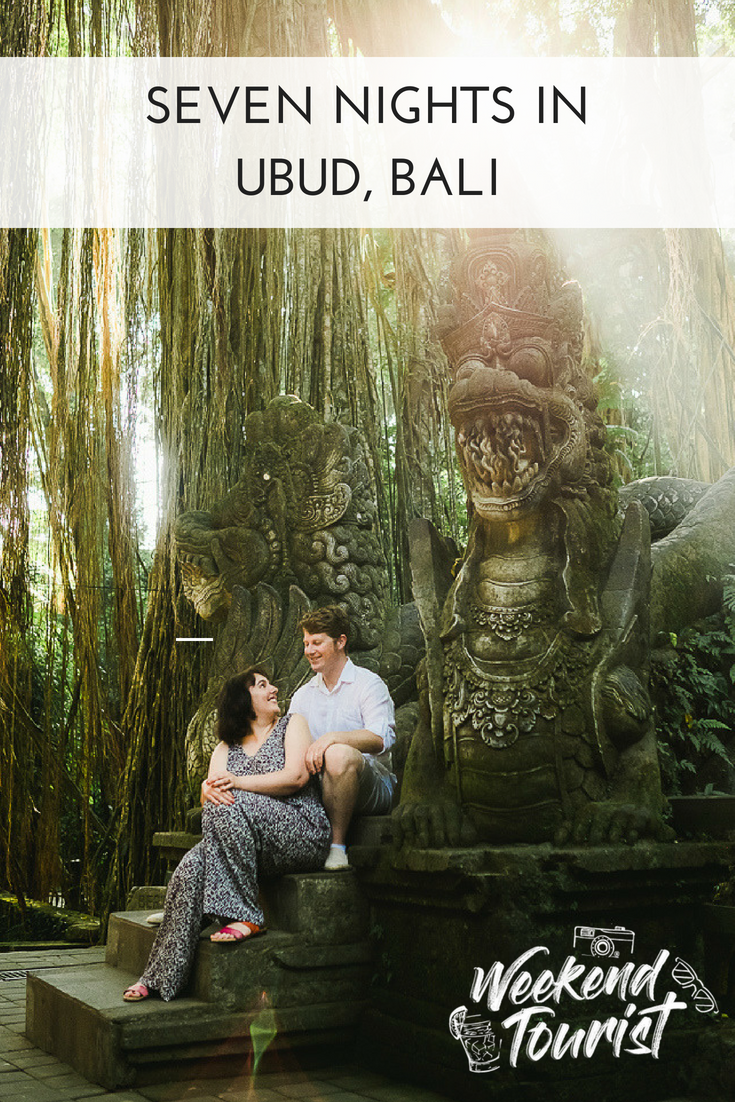 Here's your ultimate guide to seven nights in Ubud, Bali. Our highlights - where we stayed, where we ate and what we did!