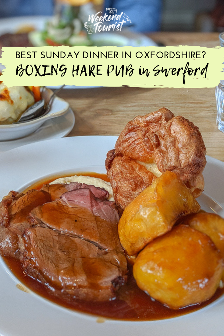 We tried the Sunday lunch at the Boxing Hare Pub in Swerford, Oxfordshire. Read our review to find out which bit we loved best! 